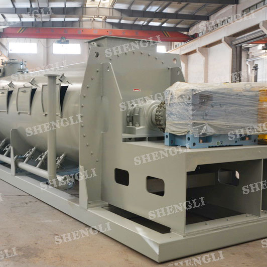 CMS-15000 单轴连续式搅拌机，用于固废处理